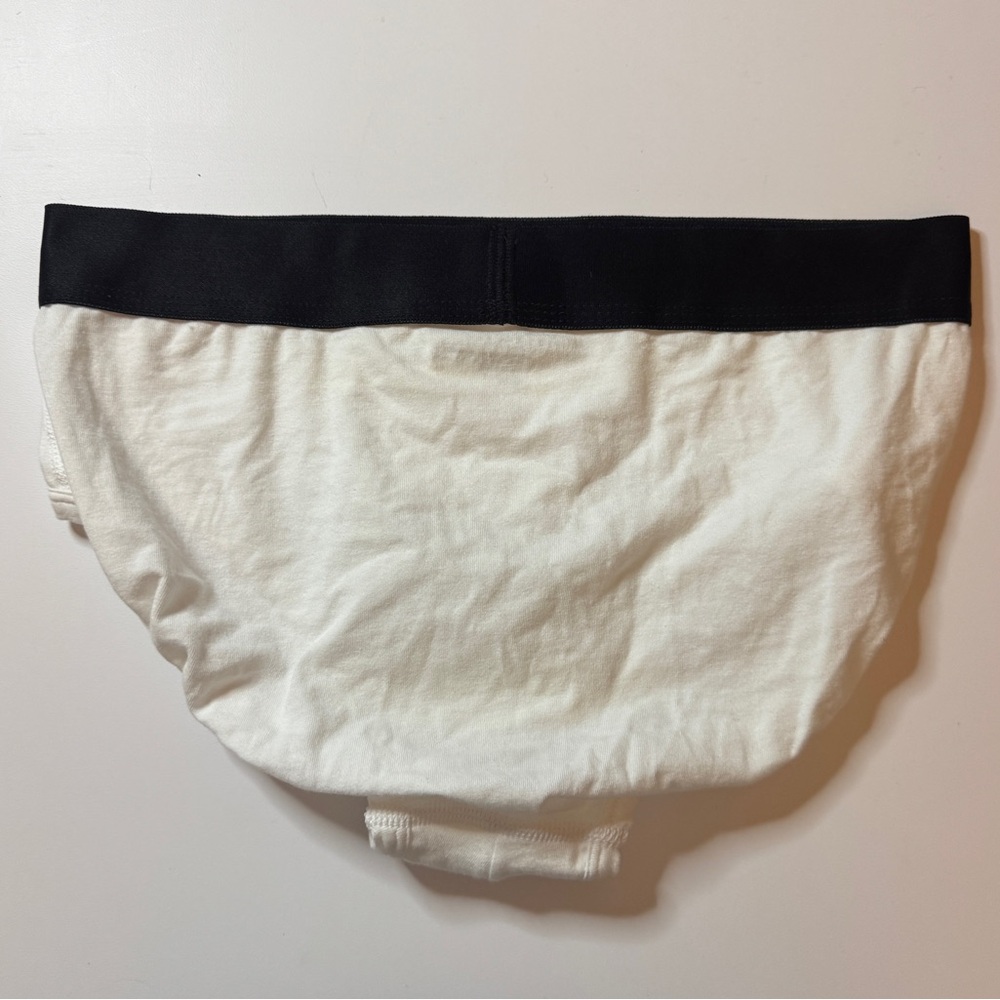 Nordstrom White Briefs with Black Accents - Picture 2 of 5